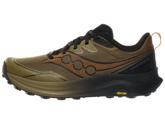 Saucony Peregrine 16 Men's Shoes Field/Black