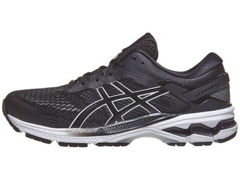 Asics black running shoes