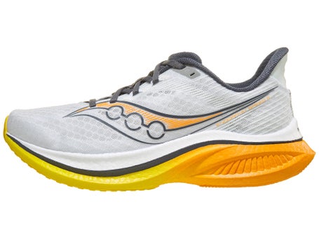 Saucony Endorphin Speed 5\Mens Shoes\White/Fuego