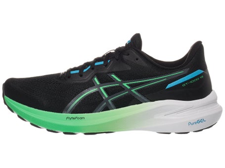ASICS GT 1000 13\Mens Shoes\Black/Digital Aqua