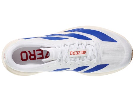 adidas adizero Evo SL Men's Shoes White/Team Royal Blue Running