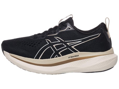 ASICS GlideRide Max\Mens Shoes\Black/Oatmeal
