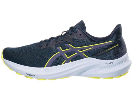 ASICS GT 2000 12 Men's Shoes French Blue/Bright Yellow | Running Warehouse