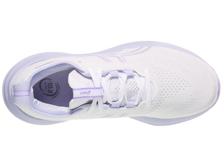 Women's GEL-NIMBUS 26, White/Fresh Air, Running Shoes