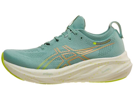 ASICS Gel Nimbus 26 Women's Shoes Light Celadon/Yellow | Running Warehouse