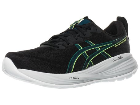 NEW ASICS men\'s gel-cumulus 27 running shoes in black/lucid yellow ASICS GEL-Cumulus 27 Men main image 3