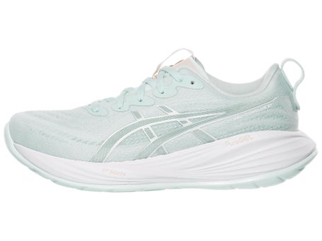 ASICS Gel Cumulus 27\Womens Shoes\Pure Aqua/White