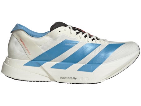adidas adizero Adios Pro 4\Mens Shoes\White/Blue/Red