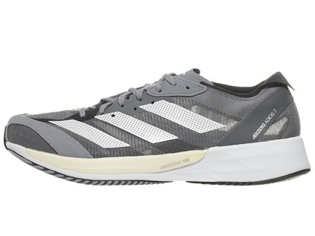 adidas Adios 7 Shoes Grey Three/Zero M Running Warehouse