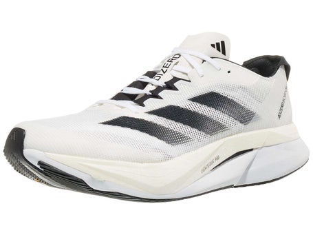 adidas adizero Boston Men's Shoes White/Black/Night | Running Warehouse