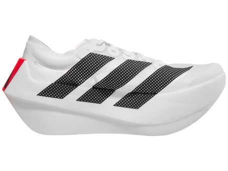 adidas adizero Prime X Evo Unisex Shoes White/Black/Red | Running Warehouse