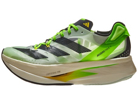 adidas adizero Prime Unisex Shoes Linen Green/Blk/Yel | Running Warehouse