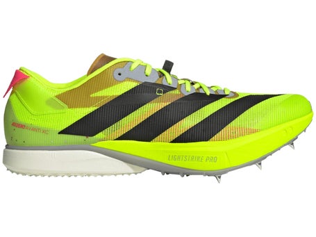 adidas adizero Avanti XC Spikes\Unisex\Lemon/Black/Red