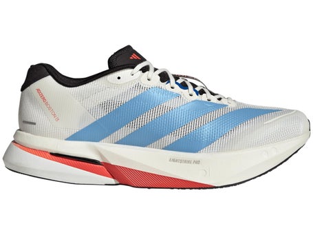 adidas adizero Boston 13\Mens Shoes\White/Blue/Gold