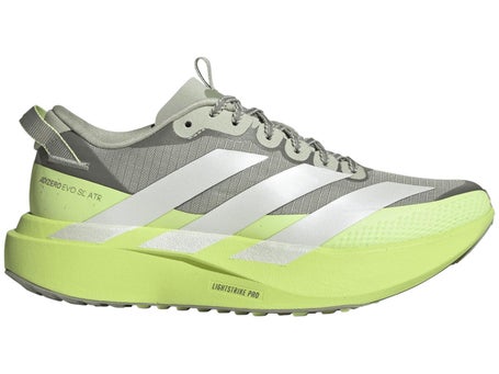 adidas adizero Evo SL ATR\Womens Shoes\Green/Met/Lemon