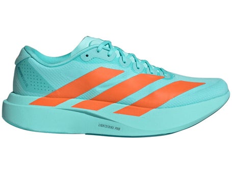 adidas adizero Evo SL Woven\Mens Shoes\Aqua/Orange/Arc