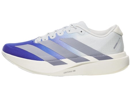adidas adizero Evo SL Woven\Mens Shoes\Blue/Slate/Wh