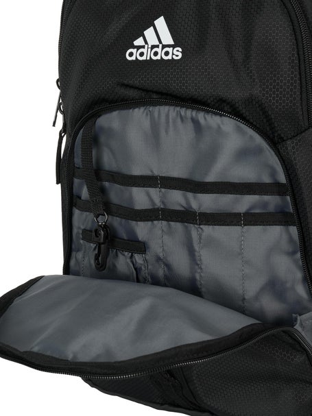 adidas Prime 6 Backpack, Black/White, One Size