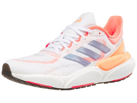 vork toediening Lao adidas Solar Boost 5 Women's Shoes White/Silver/Coral | Running Warehouse