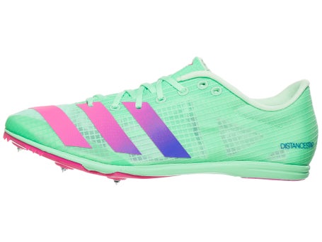 Acerca de la configuración Facilitar Personalmente adidas distancestar Spikes Unisex Mint/Blue/Fuchsia | Running Warehouse