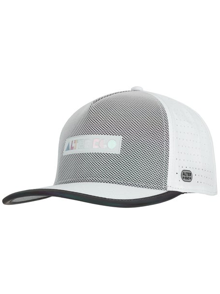 Alter Ego Coaster Pro Splash Hat White Iridescent
