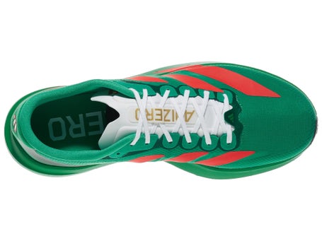 adidas adizero Evo SL Woven Men's Shoes Green/Red/White | Running Warehouse