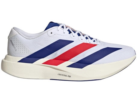 adidas adizero Evo SL Woven\Mens Shoes\White/Ink/Ruby