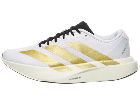 adidas adizero Evo SL Woven\Womens Shoes\White/Gold