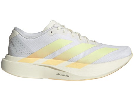 adidas adizero Evo SL Woven\Womens Shoes\White/Tanger