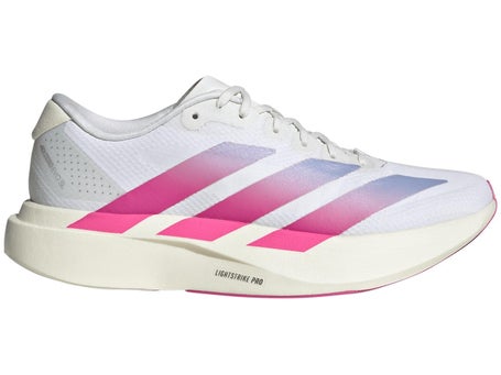 adidas adizero Evo SL Woven\Womens Shoes\White/Fuchia