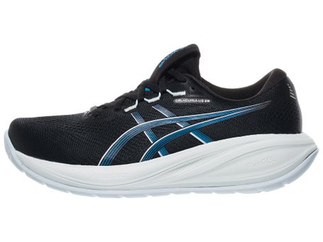 ASICS Gel Cumulus 28\Womens Shoes\Black/Aegean Blue