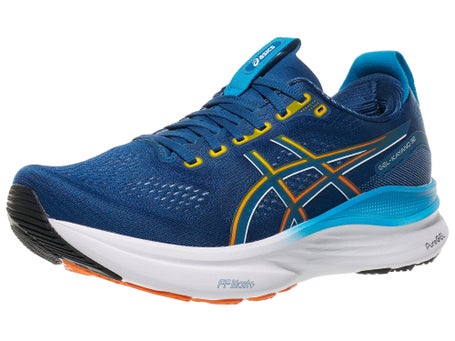 Asics Blue and Orange Gel Kayano Sneakers Sz 10.5 ASICS Kayano 22 Indigo/ Orange ? ? • AVAILABLE ✓ • Price  main image 4