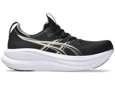 ASICS Gel Nimbus 28\Womens Shoes\Black/Feather Grey