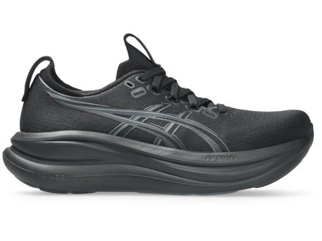 ASICS Gel Nimbus 28\Womens Shoes\Black/Graphite Grey