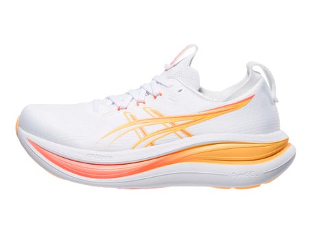 ASICS Gel Nimbus 28\Womens Shoes\White/Sun Coral
