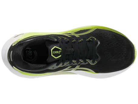 Asics Gel kayano 30 Men's Size 9 Extra Wide Running Shoes 'black/glow  Yellow