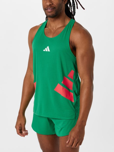 adidas Mens Adizero All Time Classics Run Singlet