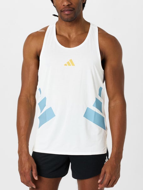 adidas Mens Adizero All Time Classics Run Singlet