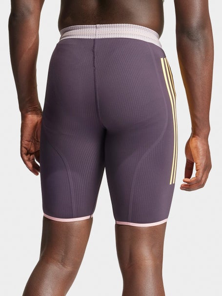 adidas Adizero Promo Running Short Leggings - Purple