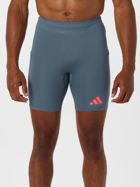 adidas Mens Adizero Running Half Pocket 7 Tights