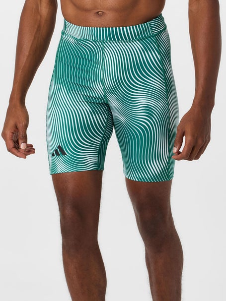 adidas Mens adizero Swirl Print Half Tight