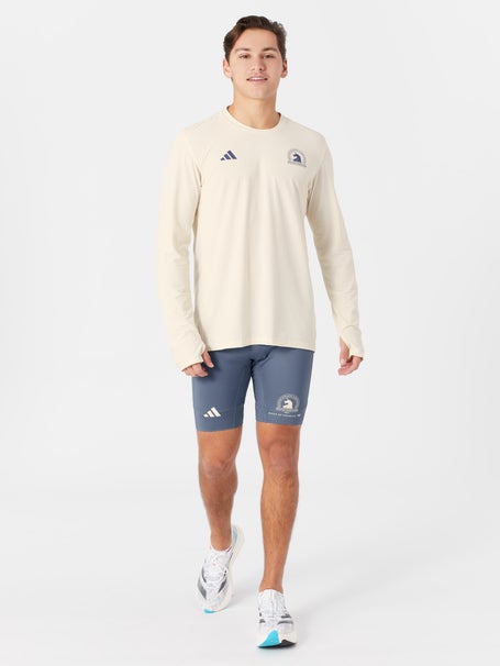 adidas white long sleeve top