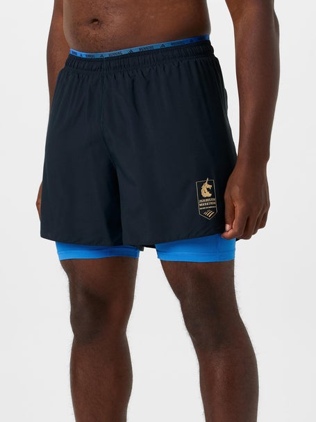 adidas Mens Boston Marathon 2026 2in1 5 Short