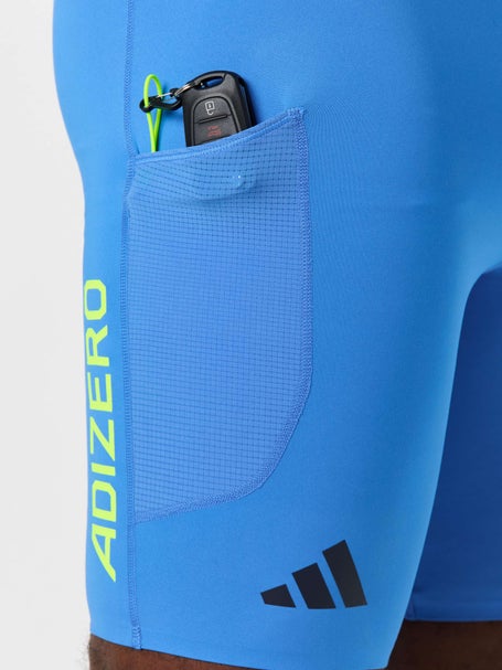 Collants De Compression Adizero Sprintweb Parley Adidas - Taille M - Bleu - Neuf Avec Étiquettes