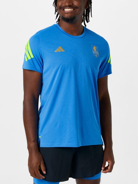 adidas Mens Boston Marathon 2026 Graphic Short Sleeve