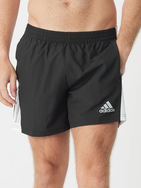 adidas Core Own The Run 5" Short Black/White | Running Warehouse