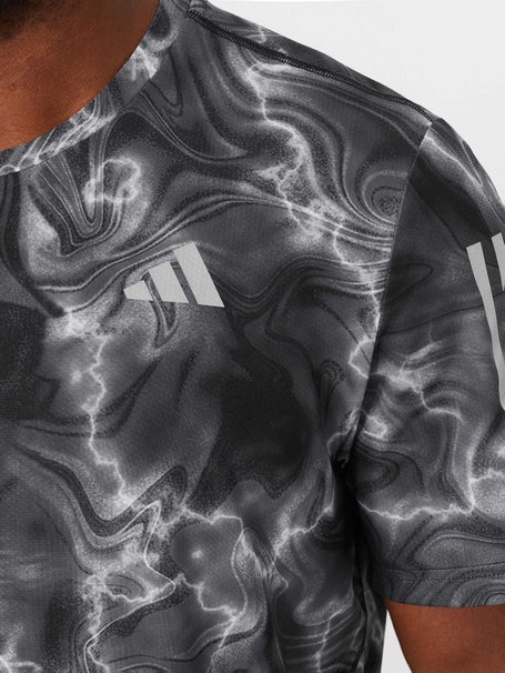 adidas Men's Fall Own the Run AOP Tee | Running Warehouse