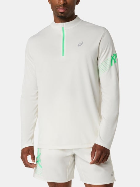 ASICS Mens Icon Long Sleeve Half Zip