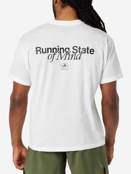 adidas Mens Running State of Mind Graphic Short Sleeve