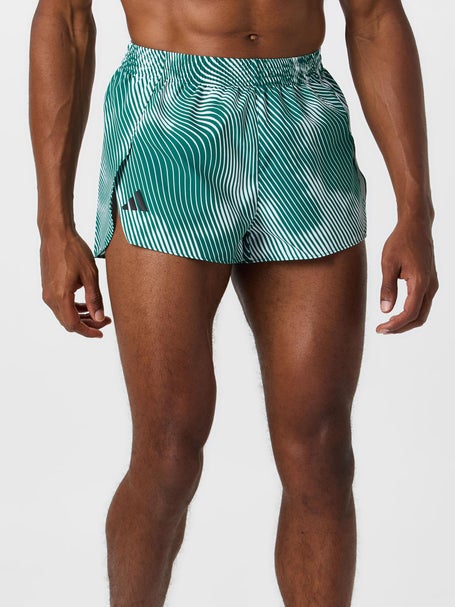adidas Mens adizero Swirl Print Split Short